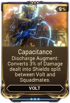 capacitance warframe|warframe static discharge.